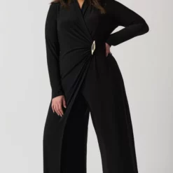 Joseph Ribkoff Nadine Jumpsuit 233097 -Jurken Verkoopwinkel Nadinejumpsuit233097 Black 6 scaled
