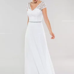 SWING Norah Dress -Jurken Verkoopwinkel Norahdress Ivory 4