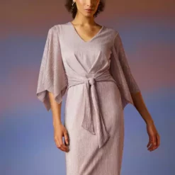 Joseph Ribkoff Novelty Dress 231715 Rosé -Jurken Verkoopwinkel Noveltydress231715Rose 5