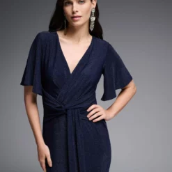 Joseph Ribkoff Oila Dress 231749 -Jurken Verkoopwinkel Oiladress231749 Midnightblue 3 scaled