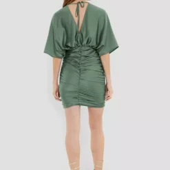 SWING Palerma Dress 5AE10100 -Jurken Verkoopwinkel Palermadress5AE10100 Mossgreen 3