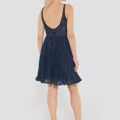 SWING Party Dress -Jurken Verkoopwinkel Partydress Navy 3