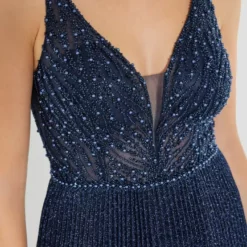 SWING Party Dress -Jurken Verkoopwinkel Partydress Navy 6