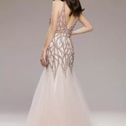 Christian Koehlert Pearl Dress 0571 Pearl Pink -Jurken Verkoopwinkel Pearldress0571Pearlpink 4