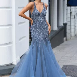 Christian Koehlert Pearl Dress 0571 Vintage Indigo