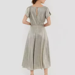 SWING Petricia Dress -Jurken Verkoopwinkel Petriciadress Gold 3