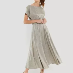 SWING Petricia Dress -Jurken Verkoopwinkel Petriciadress Gold 4