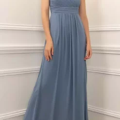 Dresses Boutique Plisse Evening Maxi Dress