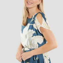 SWING Quri Dress 5AE02000 -Jurken Verkoopwinkel Quridress5AE02000 Fadedblue 5