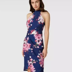 Lipsy London ROBERTA ASSYM BC Dress -Jurken Verkoopwinkel ROBERTAASSYMBCdress Navy 4