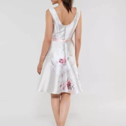 SWING Ravelli Dress -Jurken Verkoopwinkel Ravellidress White 4