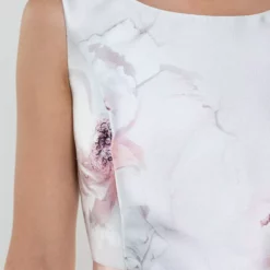 SWING Ravelli Dress -Jurken Verkoopwinkel Ravellidress White 6