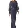 Sonia Pena Relani Dress 1120001 -Jurken Verkoopwinkel Relanidress1120001 Navy 1