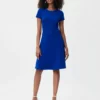 Joseph Ribkoff Rezzia Dress 232106 -Jurken Verkoopwinkel Rezziadress232106 RoyalSapphire 1 scaled