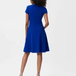 Joseph Ribkoff Rezzia Dress 232106 -Jurken Verkoopwinkel Rezziadress232106 RoyalSapphire 2 scaled