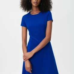 Joseph Ribkoff Rezzia Dress 232106 -Jurken Verkoopwinkel Rezziadress232106 RoyalSapphire 3 scaled