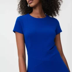 Joseph Ribkoff Rezzia Dress 232106 -Jurken Verkoopwinkel Rezziadress232106 RoyalSapphire 4 scaled