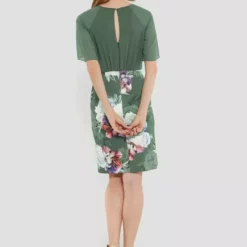 SWING Rista Dress 5AE17700 -Jurken Verkoopwinkel Ristadress5AE17700 Mossgreen 3