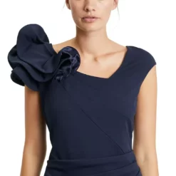 Vera Mont Romare Dress 18 Vera Mont Romare Dress -Jurken Verkoopwinkel Romaredress Nightsky 5