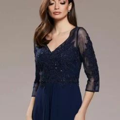 Christian Koehlert Romilly Dress -Jurken Verkoopwinkel Romillydress Twilightblue 5