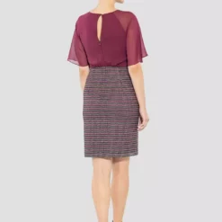 SWING Romina Dress -Jurken Verkoopwinkel Rominadress Brilliantwine 3