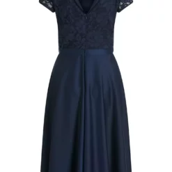 Vera Mont Rosette Dress -Jurken Verkoopwinkel Rosettedress FestivalBlue 4