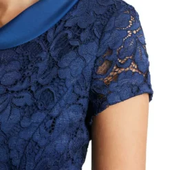 Vera Mont Rosette Dress -Jurken Verkoopwinkel Rosettedress FestivalBlue 6