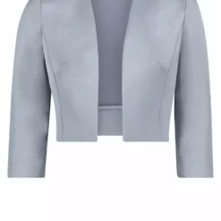 Vera Mont Round Satin Blazer