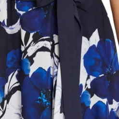 Vera Mont Royale Dress -Jurken Verkoopwinkel Royaledress Blue White 6