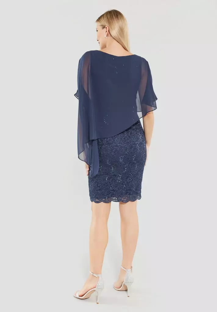 SWING Sparkling Elegant Dress Curvy 5 SWING Sparkling Elegant Dress Curvy - Afbeelding 3