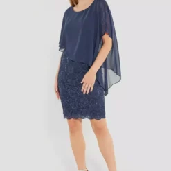 SWING Sparkling Elegant Dress Curvy 11 SWING Sparkling Elegant Dress Curvy -Jurken Verkoopwinkel SWING NOS 3030 77760410 4