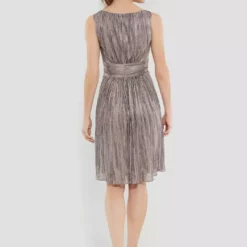 SWING Lurex Cocktail Jurk Oldpink -Jurken Verkoopwinkel SWING NOS 8101 77761510