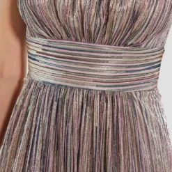 SWING Lurex Cocktail Jurk Oldpink -Jurken Verkoopwinkel SWING NOS 8101 77761510 4