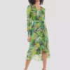 SWING Safane Dress -Jurken Verkoopwinkel Safanedress SafariGreen 1
