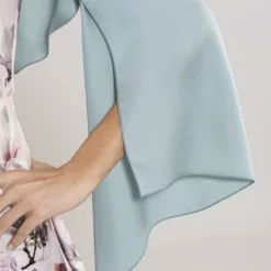 SWING Satijn Chiffon Stola -Jurken Verkoopwinkel Satijnchiffonstola Mint 5