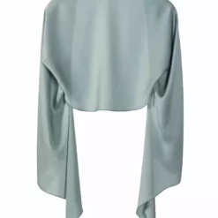 SWING Satijn Chiffon Stola -Jurken Verkoopwinkel Satijnchiffonstola Mint 6