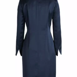 Vera Mont Satin Blazer Long -Jurken Verkoopwinkel Satinblazerlong Nightsky 3