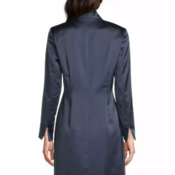 Vera Mont Satin Blazer Long -Jurken Verkoopwinkel Satinblazerlong Nightsky 4