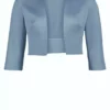 Vera Mont Satin Bolero Bluish Grey -Jurken Verkoopwinkel Satinbolerobluishgrey Bluishgrey 1