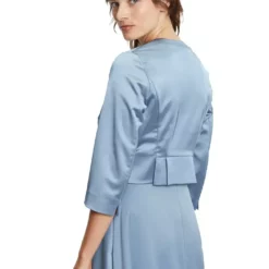 Vera Mont Satin Bolero Bluish Grey -Jurken Verkoopwinkel Satinbolerobluishgrey Bluishgrey 3