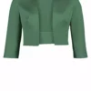 Vera Mont Satin Bolero Poison Green -Jurken Verkoopwinkel Satinboleropoisongreen Greenpoison 1