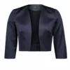 Satin Bolero Vera Mont Navy -Jurken Verkoopwinkel Satinboleroveramontnavy