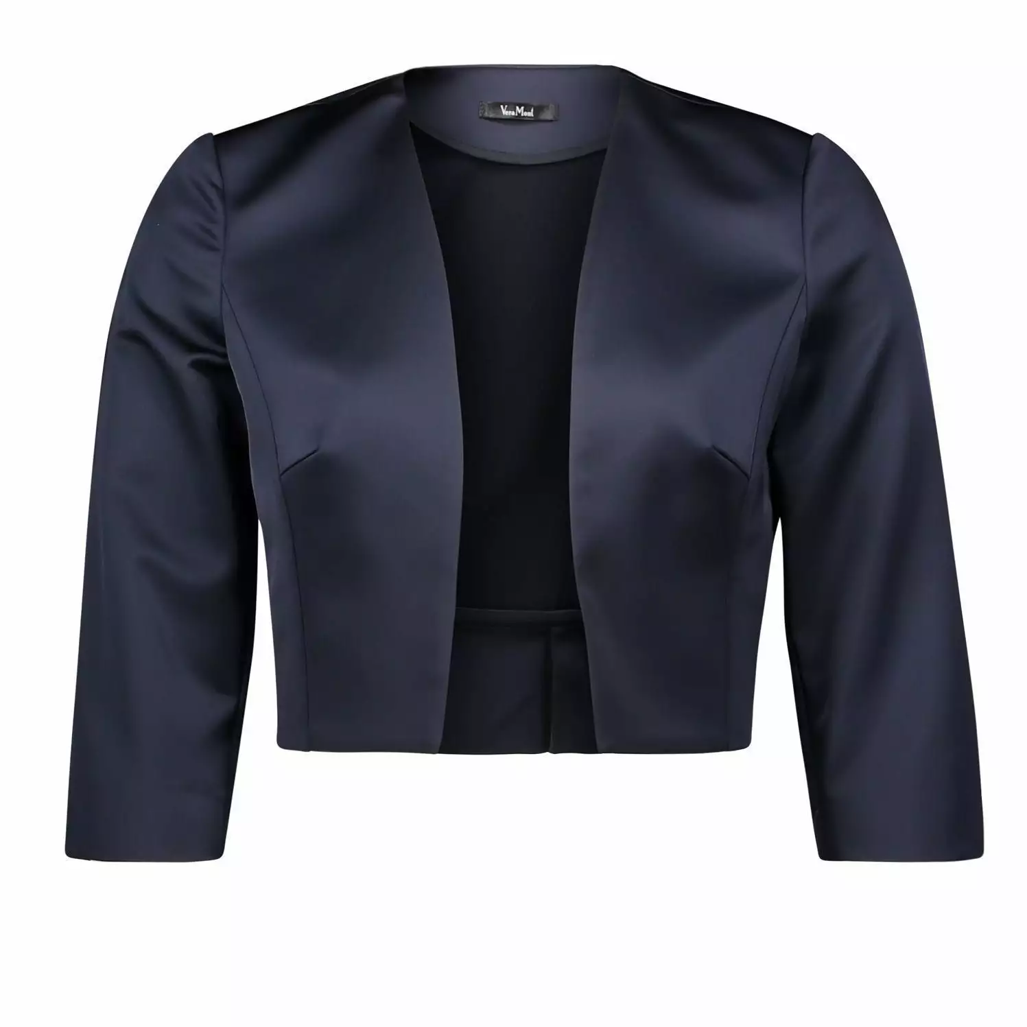 Satin Bolero Vera Mont Navy 3 Satin Bolero Vera Mont Navy
