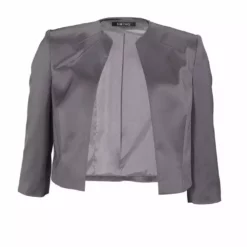 SWING Satin Stretch Bolero -Jurken Verkoopwinkel Satinstretchbolero Nougatbrown 1