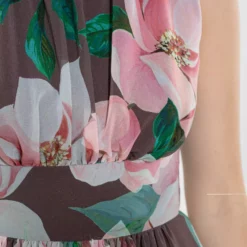 SWING Semm Dress -Jurken Verkoopwinkel Semmdress Earthbrown 3