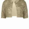 Vera Mont Sequin Blazer 2 Vera Mont Sequin Blazer -Jurken Verkoopwinkel Sequinblazer Gold 1