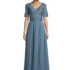 Vera Mont Shanty Dress -Jurken Verkoopwinkel Shantydress Bluedust 1