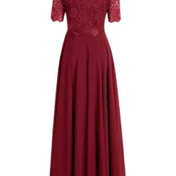 Vera Mont Shanty Dress -Jurken Verkoopwinkel Shantydress Rubyred 4