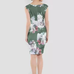 SWING Sheila Dress 16 SWING Sheila Dress -Jurken Verkoopwinkel Sheiladress Mossgreen 3