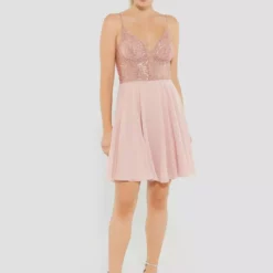 SWING Shine Bright Dress -Jurken Verkoopwinkel Shinebrightdress Blushrose 4